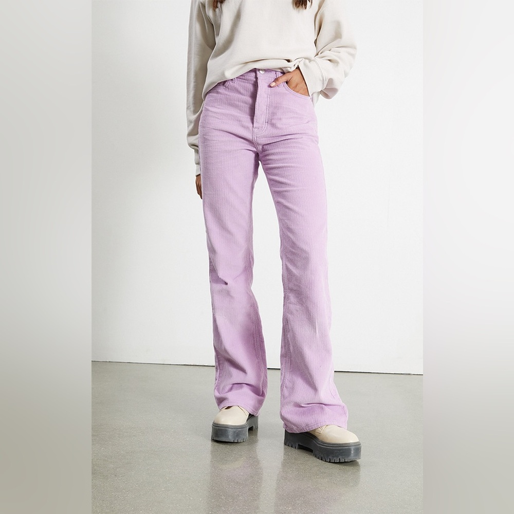 PacSun Light Purple Women's Flare Jeans - never worn